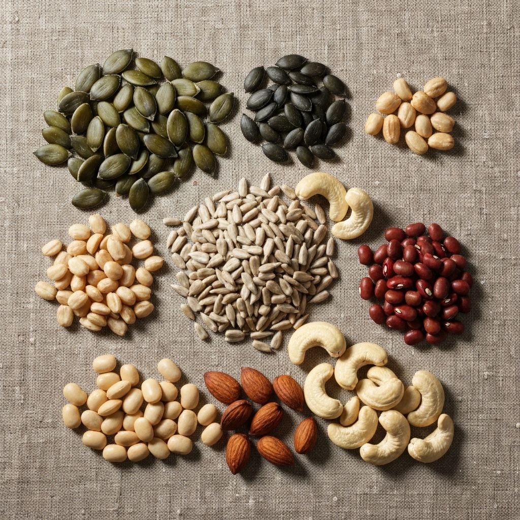 Zinc-rich natural seed mix
